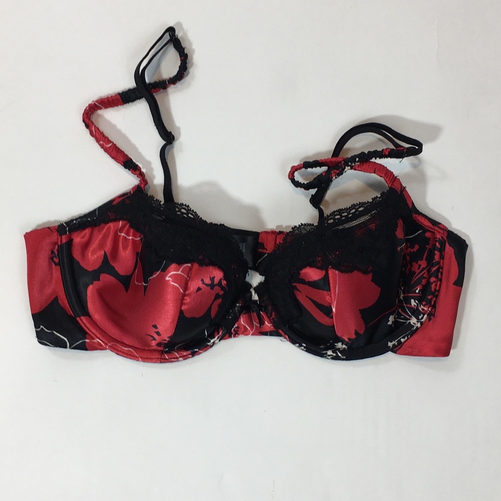 Satin bra